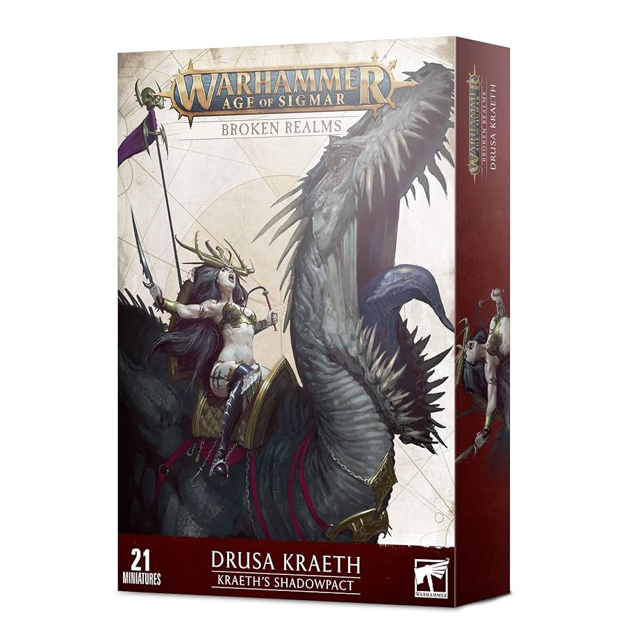 その他 Warhammer Age of Sigmar Drusa Kraeth Amazon.co.jp: Broken Realm: Drusa Crease Warhammer Age of